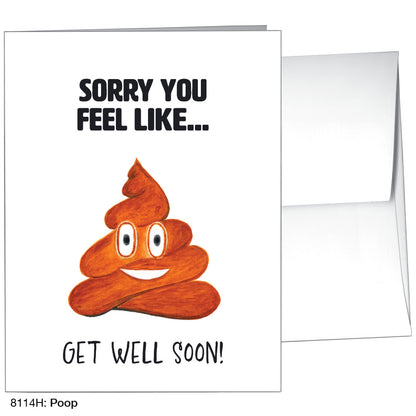 Poop, Greeting Card (8114H)