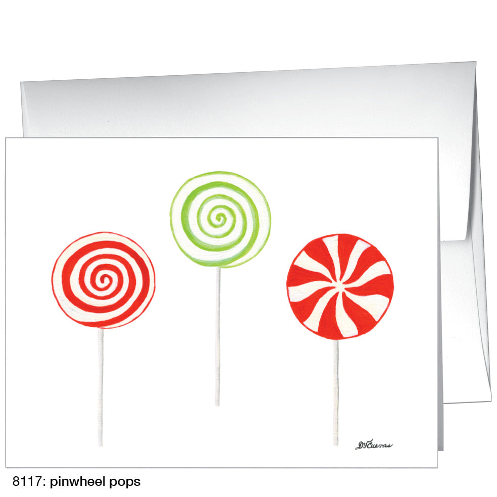 Pinwheel Pops, Greeting Card (8117)