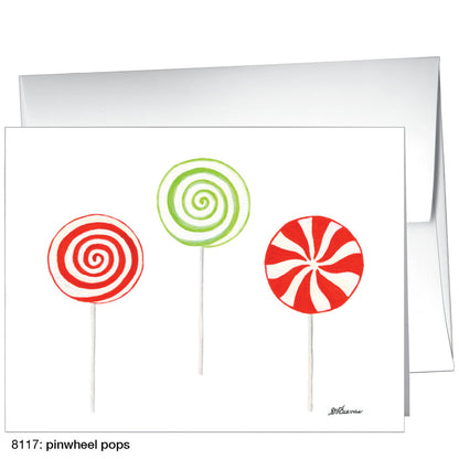 Pinwheel Pops, Greeting Card (8117)