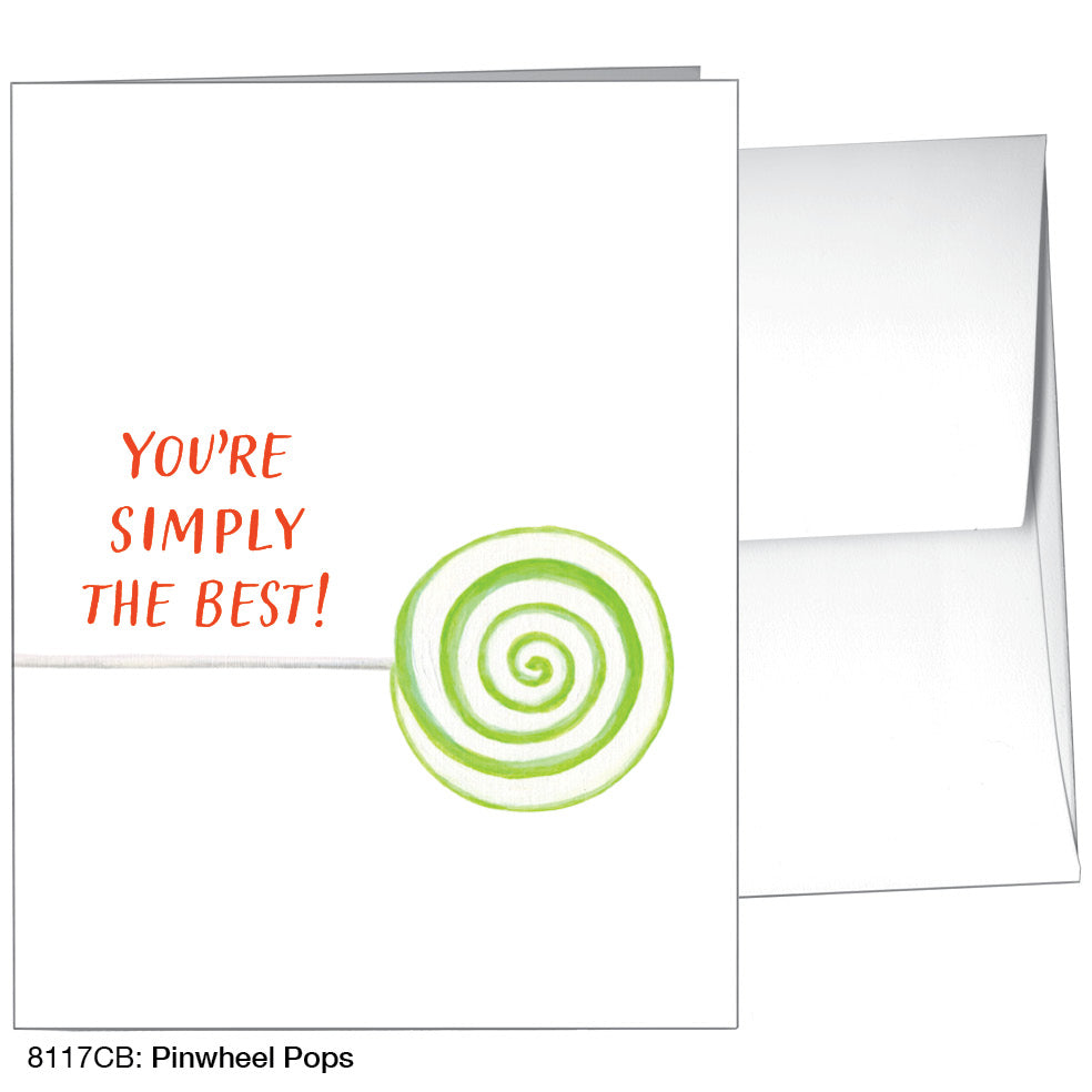 Pinwheel Pops, Greeting Card (8117CB)