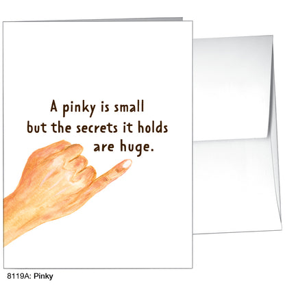 Pinky, Greeting Card (8119A)