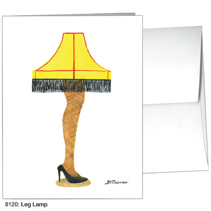 Leg Lamp, Greeting Card (8120)
