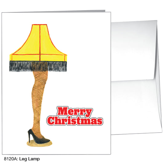 Leg Lamp, Greeting Card (8120A)