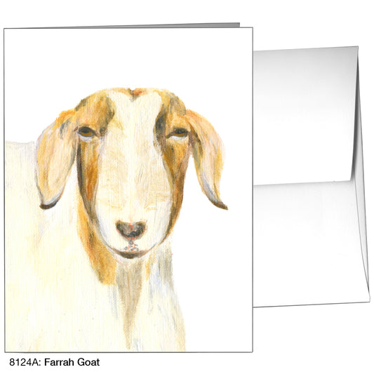 Farrah Goat, Greeting Card (8124A)