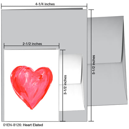 Heart Elated, Greeting Card (8126)