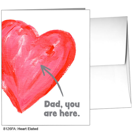 Heart Elated, Greeting Card (8126FA)