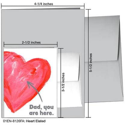 Heart Elated, Greeting Card (8126FA)