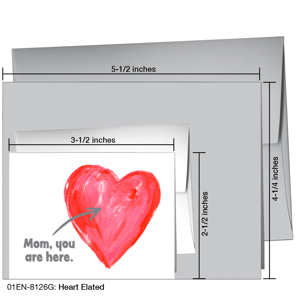 Heart Elated, Greeting Card (8126G)