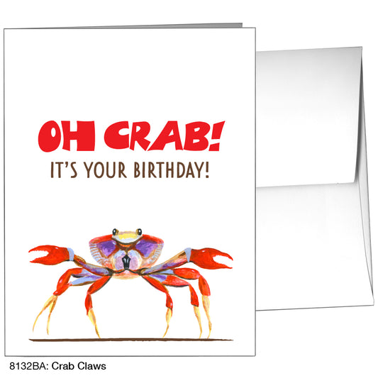 Crab Claws, Greeting Card (8132BA)