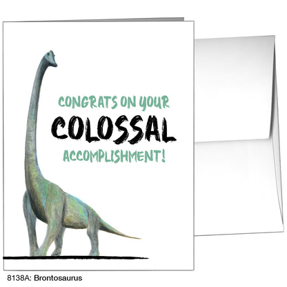 Brontosaurus, Greeting Card (8138A)