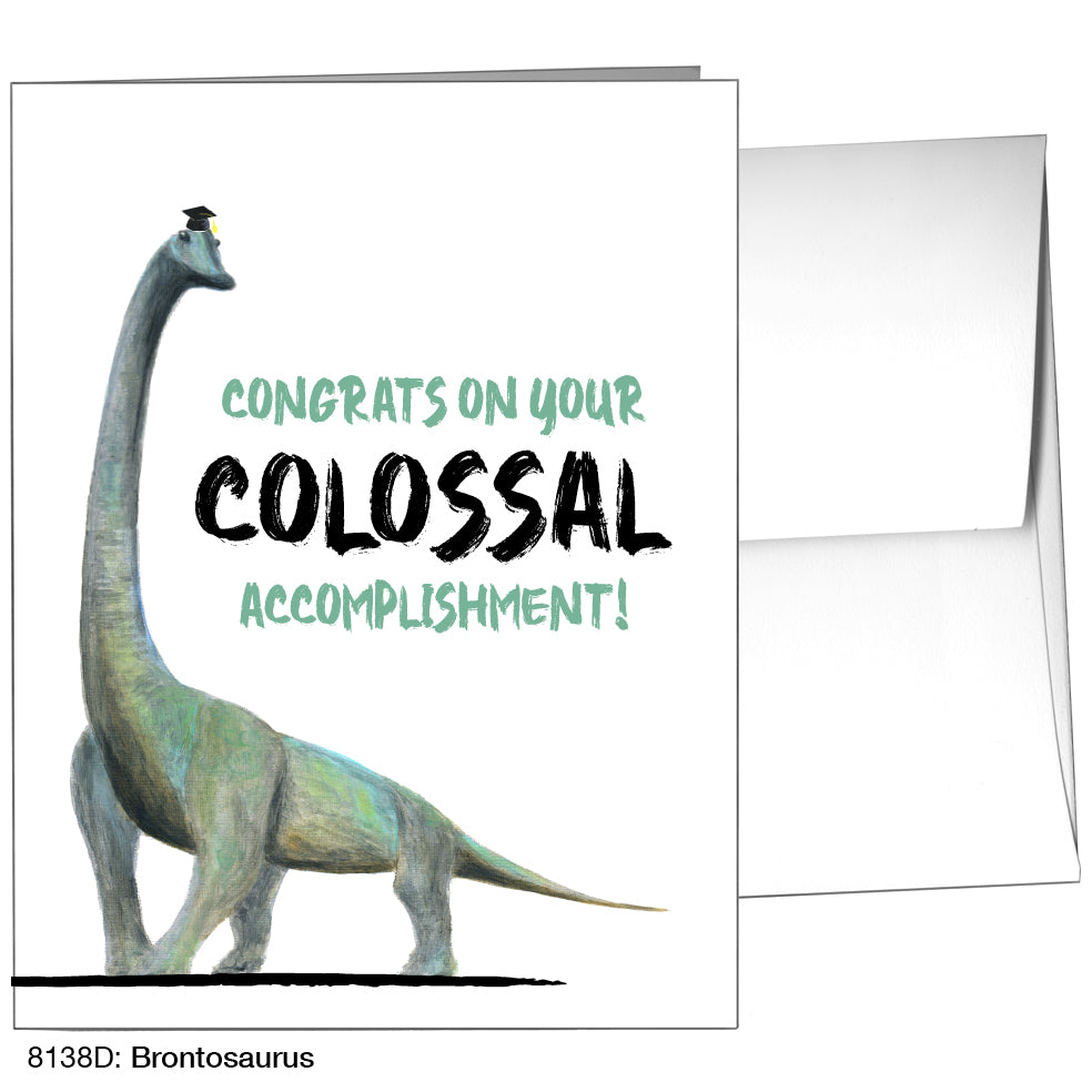 Brontosaurus, Greeting Card (8138D)