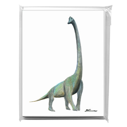 Brontosaurus, Greeting Card (8138)