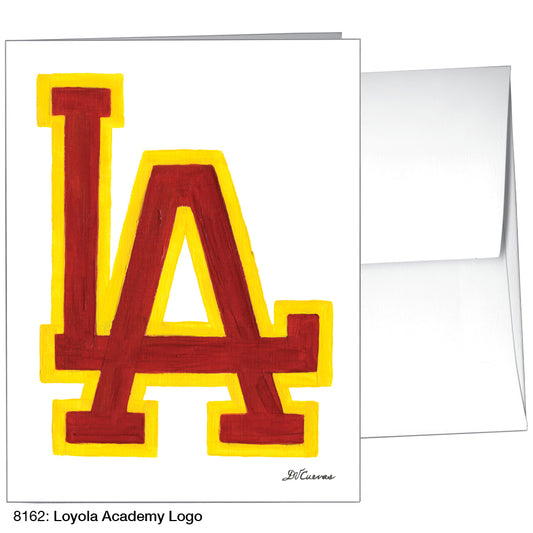 Loyola Academy Logo, Chicago, Greeting Card (8162)