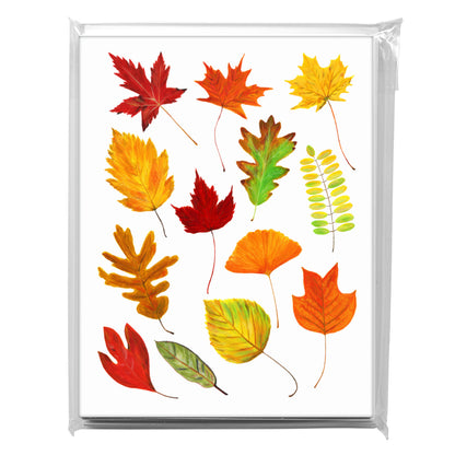 Collage Autumn, Greeting Card (8175)