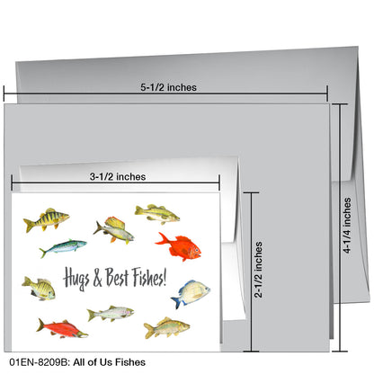 All Of Us Fishes, Greeting Card (8209B)