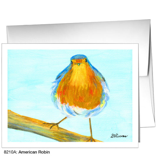 American Robin, Greeting Card (8210A)