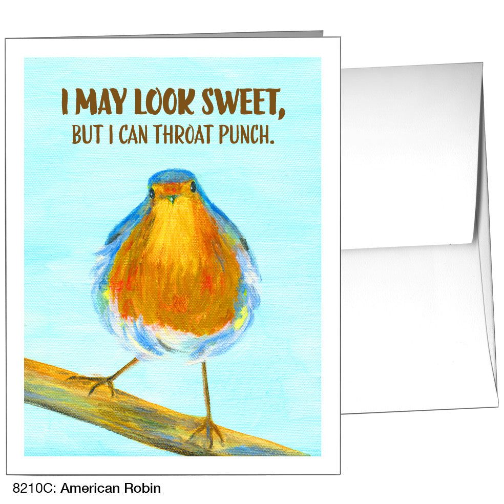 American Robin, Greeting Card (8210C)