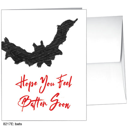 Bats, Greeting Card (8217E)