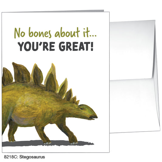 Stegosaurus, Greeting Card (8218C)