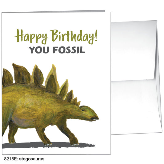 Stegosaurus, Greeting Card (8218E)