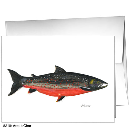Arctic Char, Greeting Card (8219)