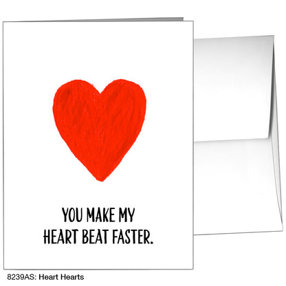Heart Hearts, Greeting Card (8239AS)