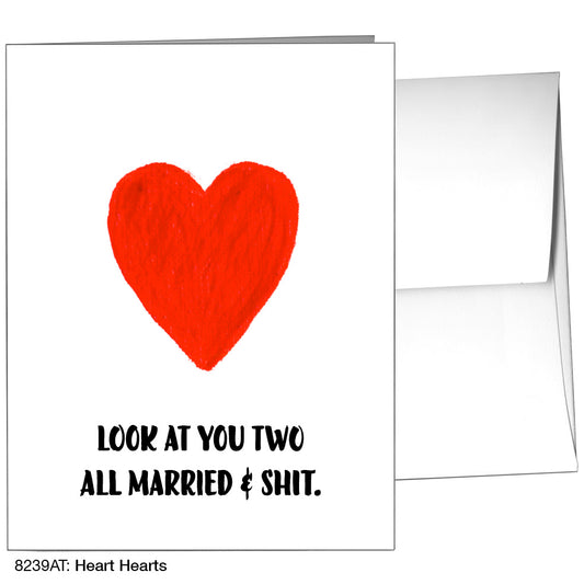 Heart Hearts, Greeting Card (8239AT)