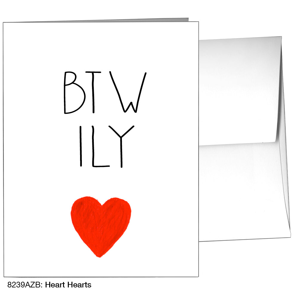 Heart Hearts, Greeting Card (8239AZB)