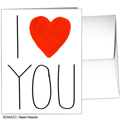 Heart Hearts, Greeting Card (8239AZC)