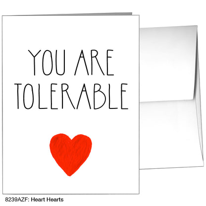 Heart Hearts, Greeting Card (8239AZF)