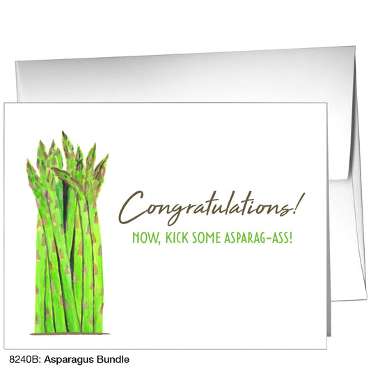Asparagus Bundle, Greeting Card (8240B)