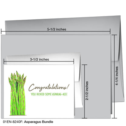 Asparagus Bundle, Greeting Card (8240F)