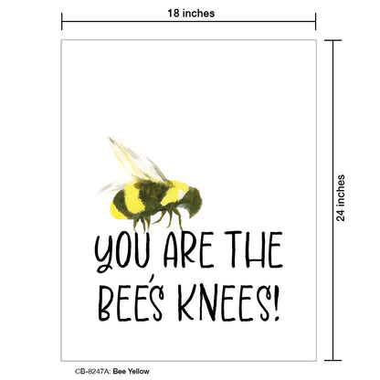 Bee Yellow, Card Board (8247A)