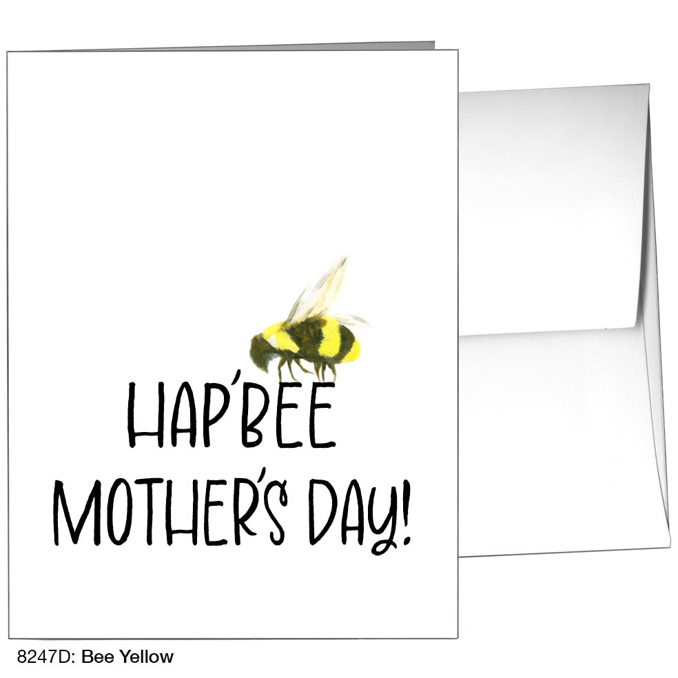 Bee Yellow, Greeting Card (8247D)