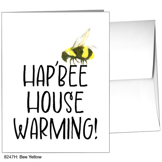 Bee Yellow, Greeting Card (8247H)