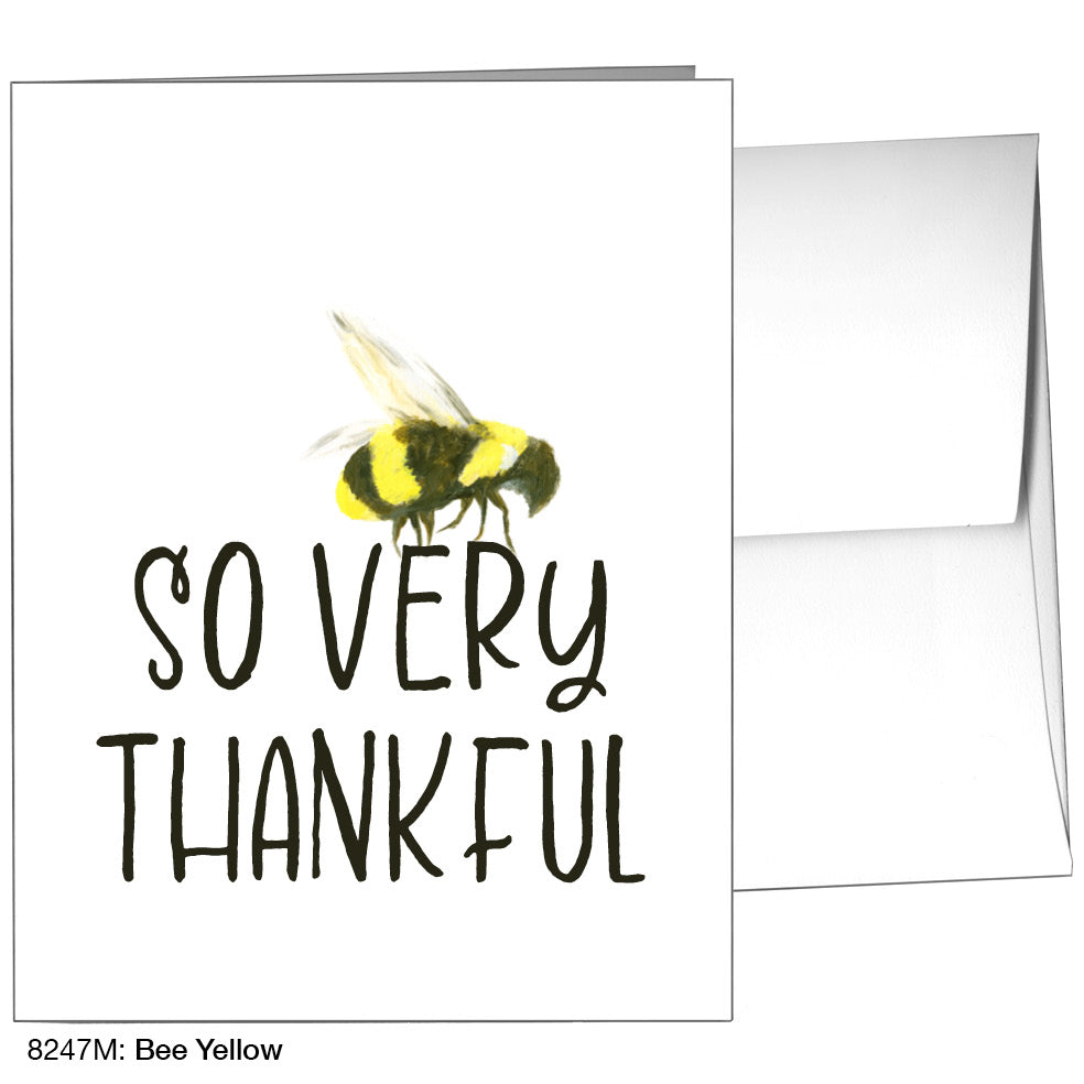 Bee Yellow, Greeting Card (8247M)
