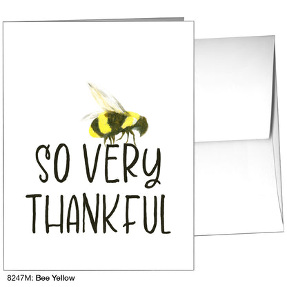 Bee Yellow, Greeting Card (8247M)
