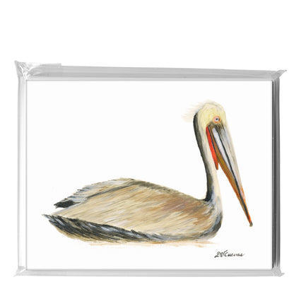 Brown Pelican, Greeting Card (8253)