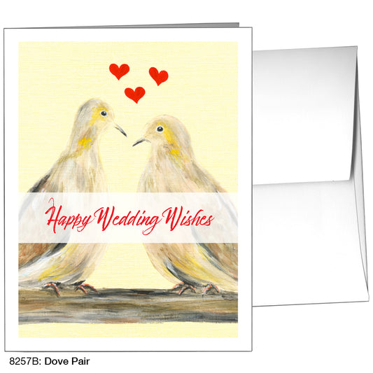 Dove Pair, Greeting Card (8257B)