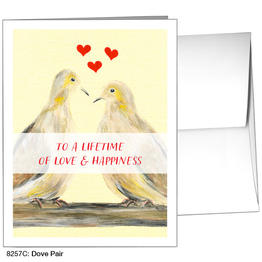 Dove Pair, Greeting Card (8257C)
