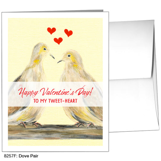 Dove Pair, Greeting Card (8257F)