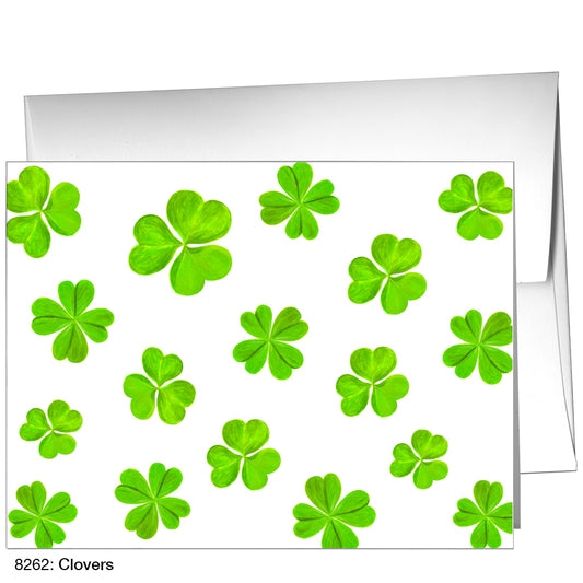 Clovers, Greeting Card (8262)