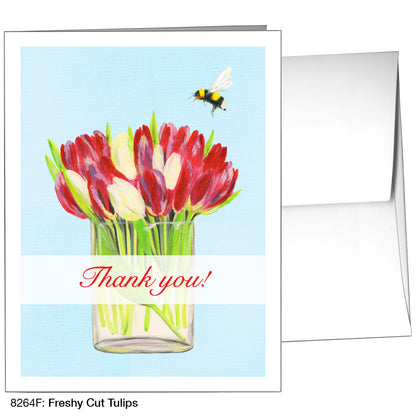 Freshly Cut Tulips, Greeting Card (8264F)