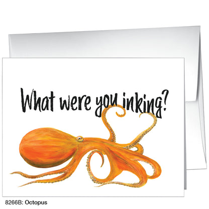 Octopus, Greeting Card (8266B)