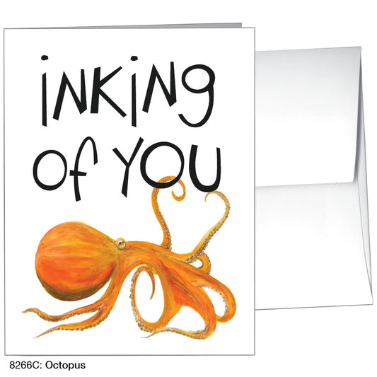 Octopus, Greeting Card (8266C)