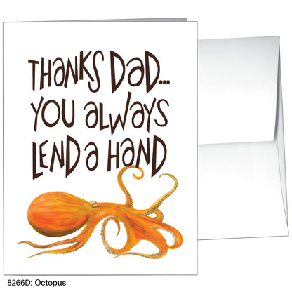 Octopus, Greeting Card (8266D)