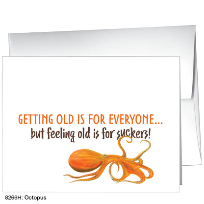 Octopus, Greeting Card (8266H)
