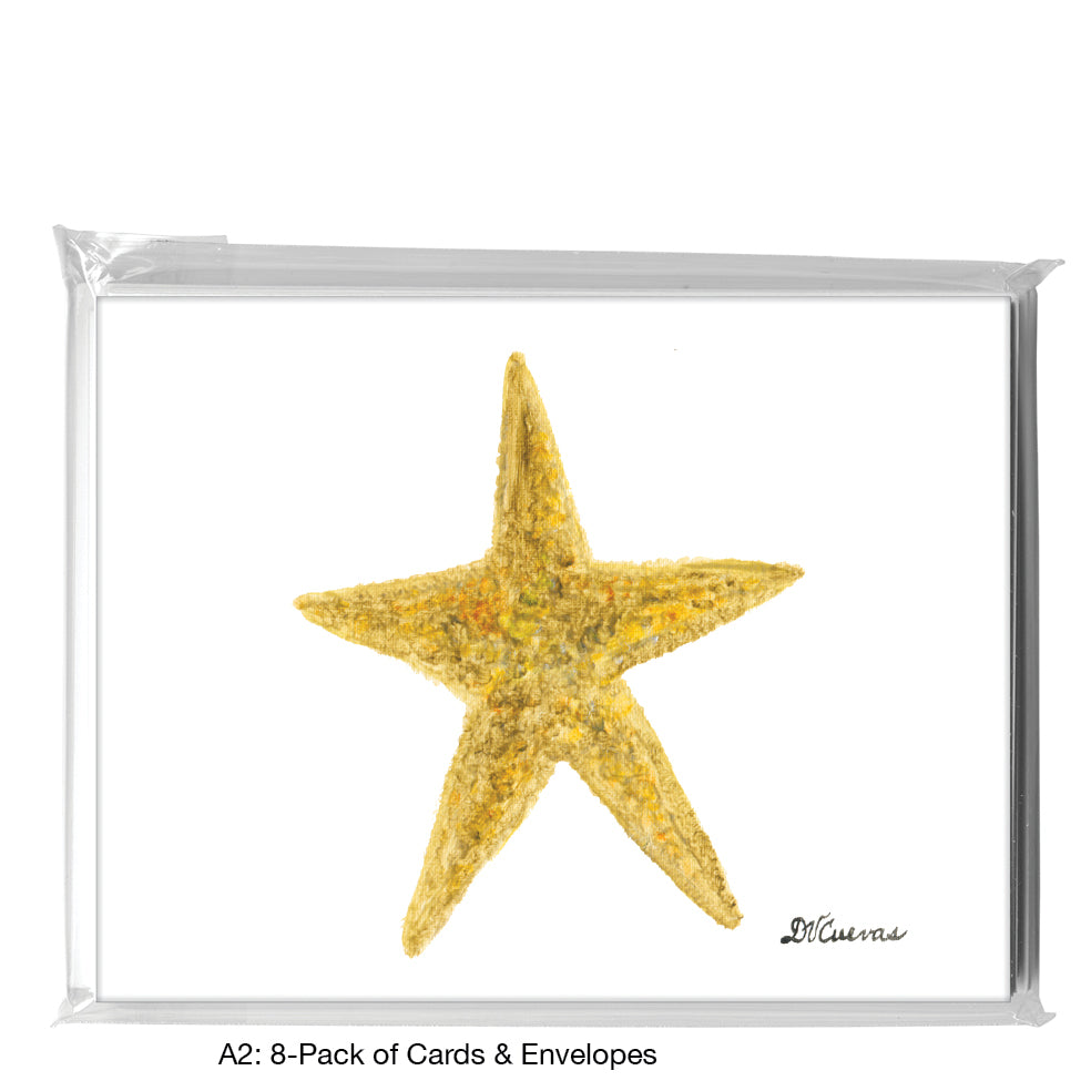 Starfish, Greeting Card (8267)