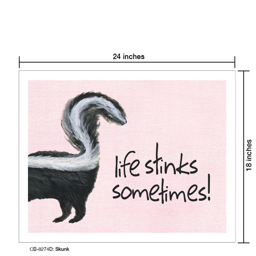 Skunk, Card Board (8274D)