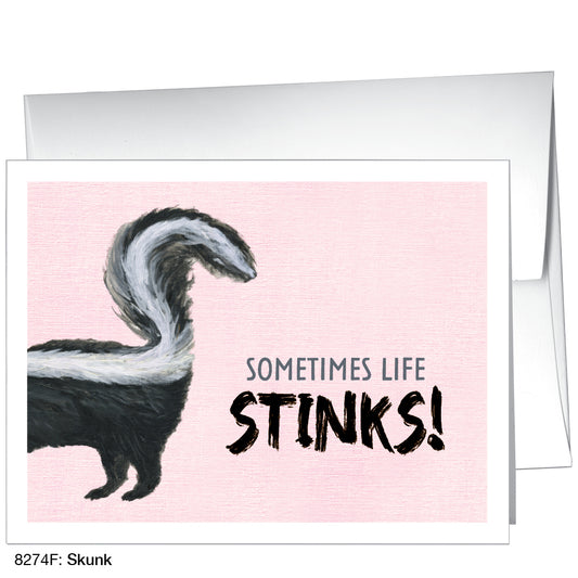 Skunk, Greeting Card (8274F)